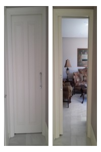 SAK08-Ahşap Sürme Kapı 