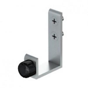 Mat Eloksal Alüminyum Tek Kancalı Askı 