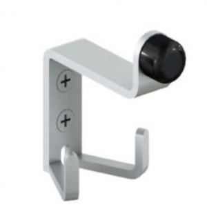 Mat Eloksal Alüminyum Çift Kancalı Askı 